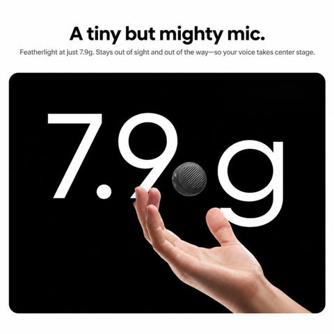 For Insta360 X6 / Luna Ultra / X4 Air / GO Ultra Original 2 In 1 Mic Air, Transmitter + Receiver, Mic Air