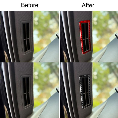 For BMW 5 Series i5 G60 / G68 2023-2026 Dashboard Both Sides Air Vent Car Sticker