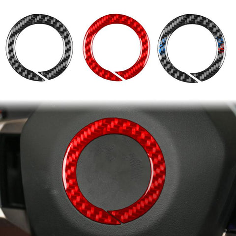 For BMW 5 Series i5 G60 / G68 2023-2026 Steering Wheel Logo Decor Ring Car Sticker