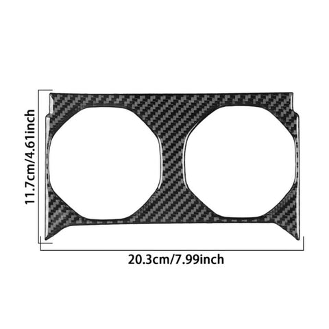 For BMW 5 Series i5 G60 / G68 2023-2026 Rear Hidden Cup Holder Panel Car Sticker