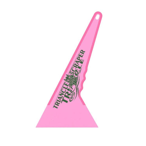 qili Ultra-thin Triangular Hard Squeegee for Car Window Tinting, Large Yellow, Large Pink, Large Blue, Medium Yellow, Medium Pink, Medium Blue, Small Yellow, Small Pink, Small Blue