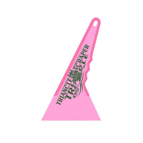 qili Ultra-thin Triangular Hard Squeegee for Car Window Tinting, Large Yellow, Large Pink, Large Blue, Medium Yellow, Medium Pink, Medium Blue, Small Yellow, Small Pink, Small Blue