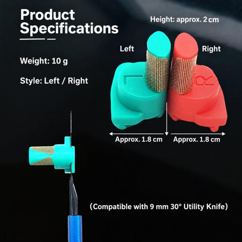 qili 9mm Auxiliary Film-Cutting Guide Car Window Tinting Tool