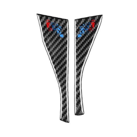 For BMW 5 Series i5 G60 / G68 2023-2026 Decorative Stickers For Both Sides Under Dashboard, LHD, RHD
