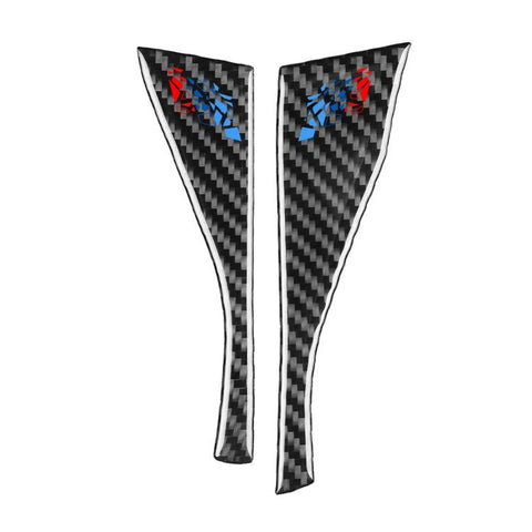 For BMW 5 Series i5 G60 / G68 2023-2026 Decorative Stickers For Both Sides Under Dashboard, LHD, RHD