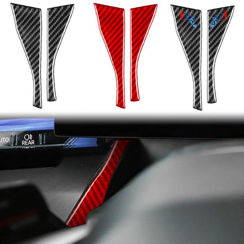 For BMW 5 Series i5 G60 / G68 2023-2026 Decorative Stickers For Both Sides Under Dashboard, LHD, RHD