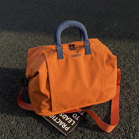 Travel Duffel Bag for Women Expandable Weekender Bag with Wet Pocket