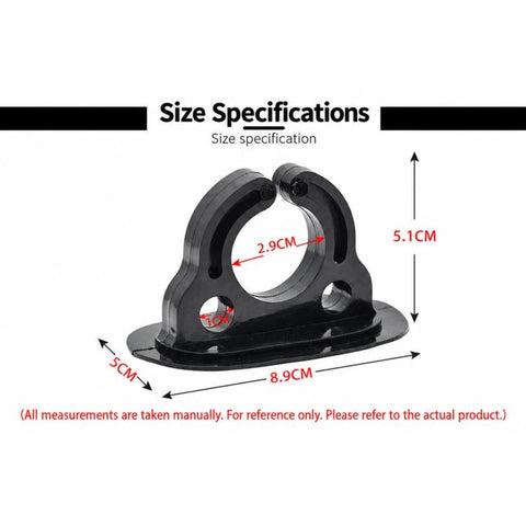Inflatable Boat/Raft Open-Style Oar Lock and Safety Line Anchor, RB-E09