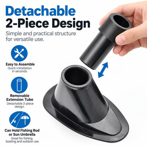 Inflatable Boat Fishing Rod Holder Sunshade Mount, RB-E07