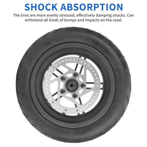 For Xiaomi M365 Pro Pneumatic Drive Wheel Rear Hub With 120mm Brake Disc, With 120mm Brake Disc