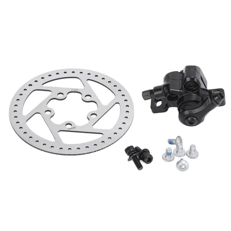 2 In 1 Brake Kit For Xiaomi M365 Disc Brake Caliper + 110mm 5-Hole Brake Rotor, 2 In 1 For Xiaomi M365