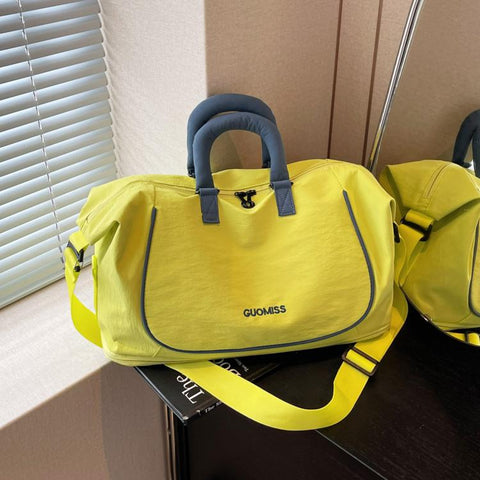 Expandable Travel Duffle Bag with Dry Wet Separation Pocket for Gym Sports Dance Travel
