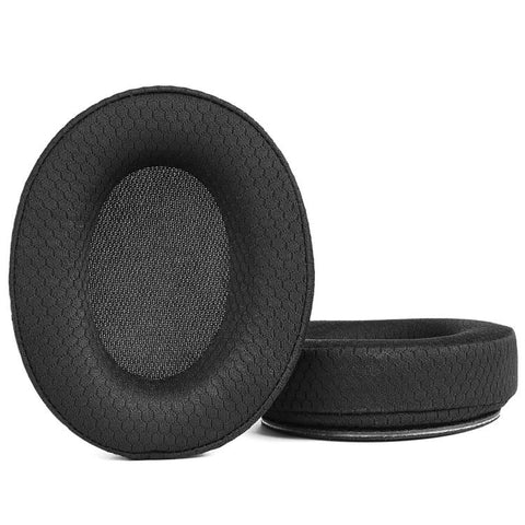 2 PCS For DENON AH-D1100 / AH-NC800 Breathable Mesh Replacement Ear Pads, Soccer Mesh