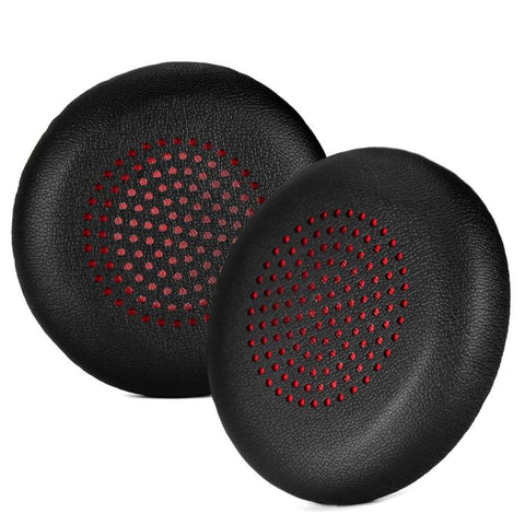 2 PCS For Poly Voyager 4310 UC / 4320 UC / Focus UC2 Leather Cushion Covers, For Poly Voyager