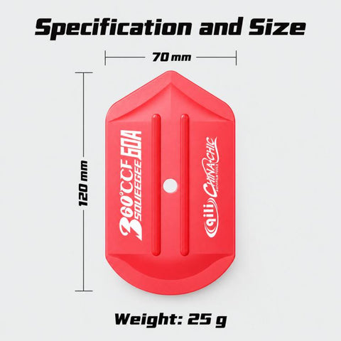 qili Multifunctional Polygonal Squeegee for Car Film Trimming
