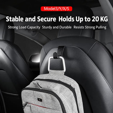 For Tesla Universal Hidden Rear-seat Hook