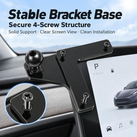 For Tesla Model 3 / Y Center Console Display Screen Phone Mount Base