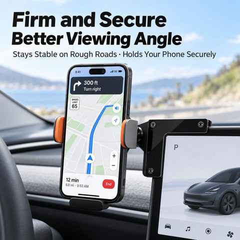 For Tesla Model 3 / Y Center Console Display Screen Phone Mount Base