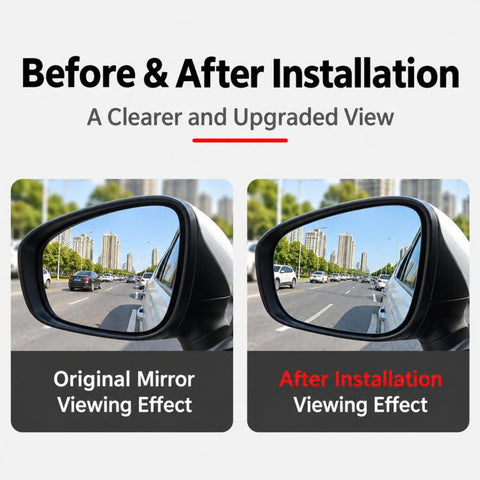 For Tesla Model Y Anti-Glare Heated Side Mirror Glass