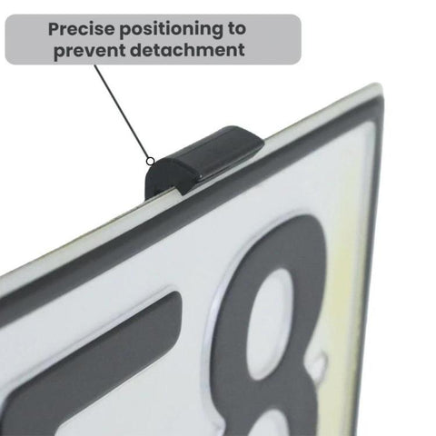 Plastic License Plate Holder for European-Standard Plates