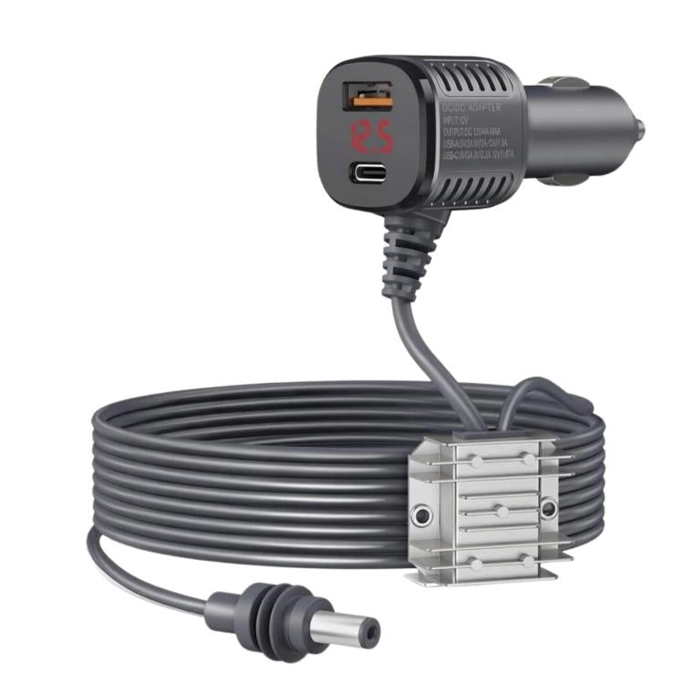 For Starlink Mini 12V/24V to 30V 3.5A Cigarette Lighter Plug Step-Up DC Power Cable, 200cm, 300cm