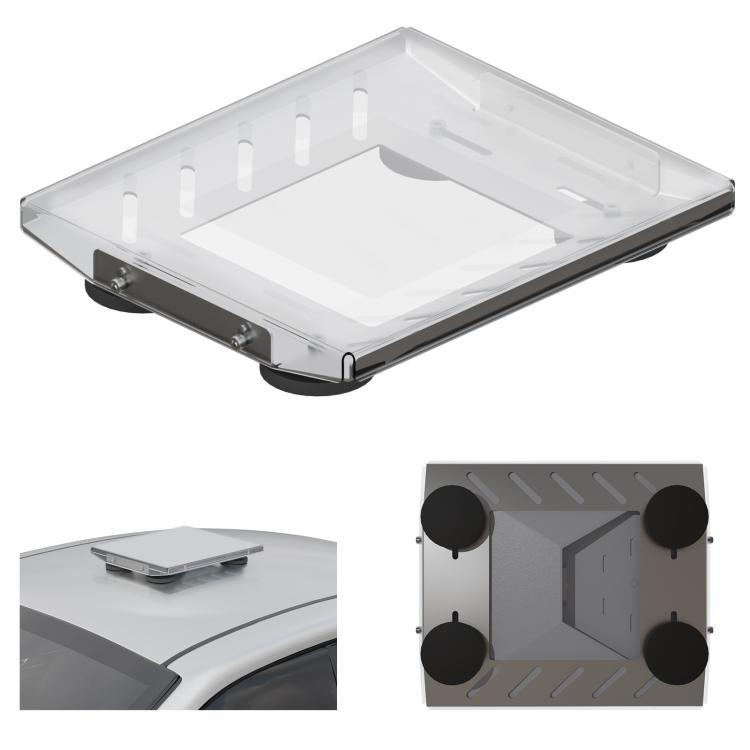 For Starlink Mini Wind-Resistant Magnetic Aluminum Alloy Roof Mount