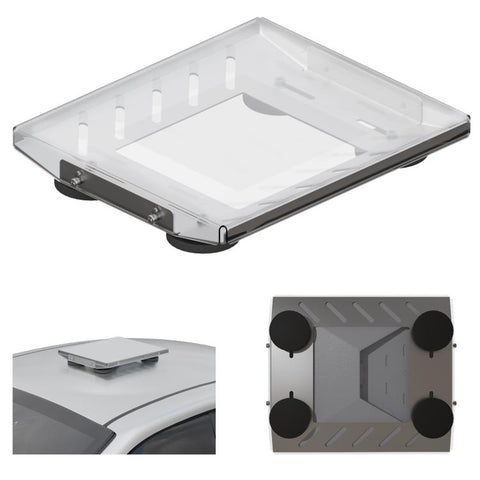 For Starlink Mini Wind-Resistant Magnetic Aluminum Alloy Roof Mount