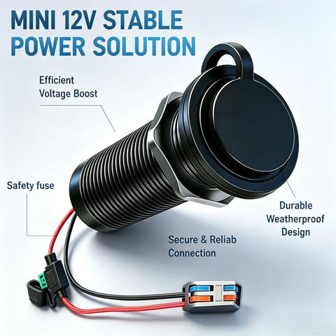 12V/24V to 30V 3.5A Embedded Round Boost Converter for Starlink Mini
