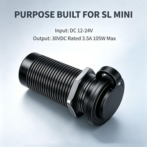 12V/24V to 30V 3.5A Embedded Round Boost Converter for Starlink Mini