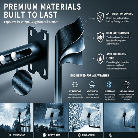 For Starlink Gen 3 Wall-mounted Telescopic Mount Bracket
