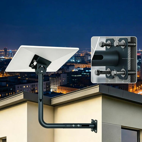 For Starlink Gen 3 Wall-mounted Telescopic Mount Bracket