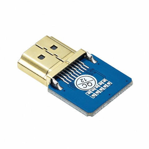 Waveshare HDMI-Compatible Adapter For DIY HDMI-Compatible Cable, Vertical, Vertical B, Horizontal, Horizontal B