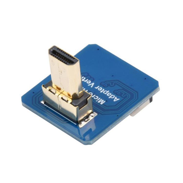 Waveshare Micro HDMI-Compatible Adapter For DIY HDMI-Compatible Cable, Vertical, Vertical B, Horizontal, Horizontal B