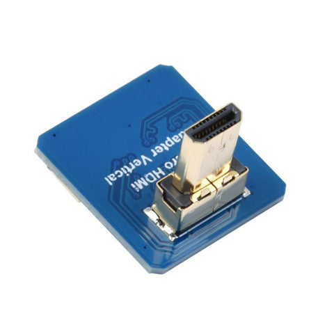 Waveshare Micro HDMI-Compatible Adapter For DIY HDMI-Compatible Cable, Vertical, Vertical B, Horizontal, Horizontal B