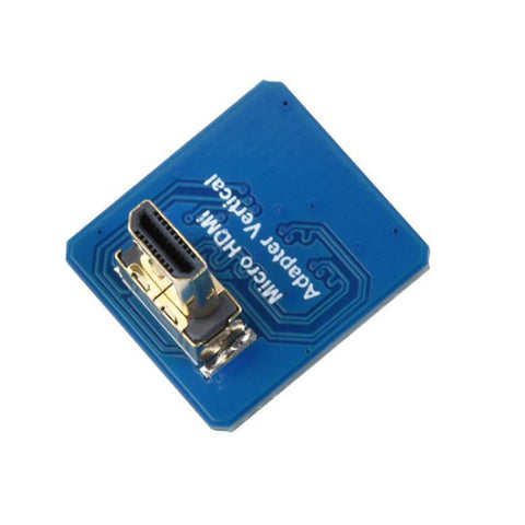 Waveshare Micro HDMI-Compatible Adapter For DIY HDMI-Compatible Cable, Vertical, Vertical B, Horizontal, Horizontal B