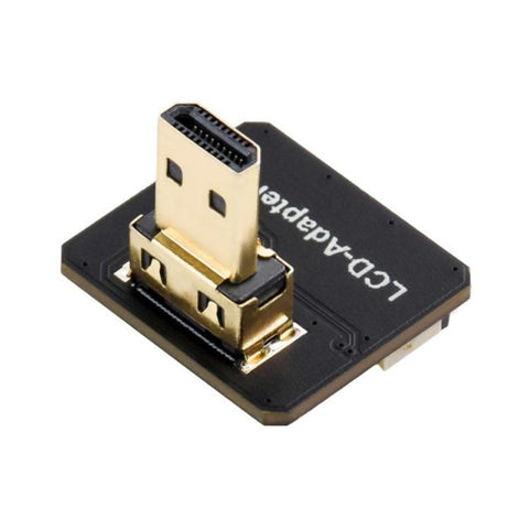 Waveshare Micro HDMI-Compatible Adapter For DIY HDMI-Compatible Cable, Vertical, Vertical B, Horizontal, Horizontal B