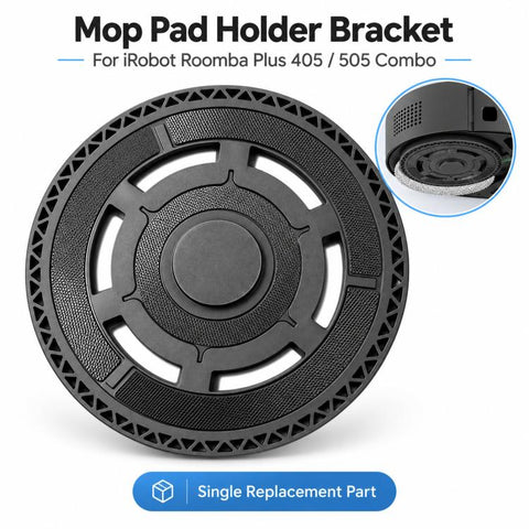 Mop Pad Holder Bracket For iRobot Roomba Plus 405 /  505 Combo Robot, Mop Pad Holder