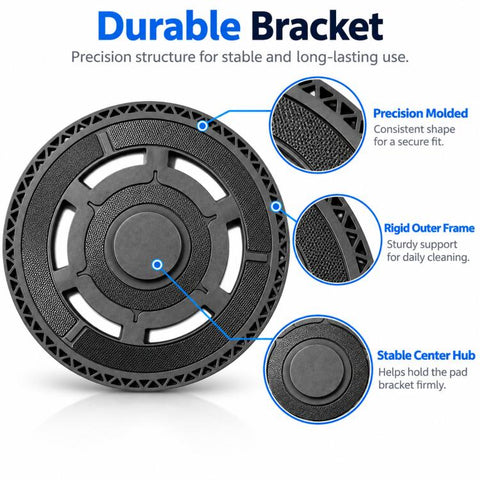 Mop Pad Holder Bracket For iRobot Roomba Plus 405 /  505 Combo Robot, Mop Pad Holder