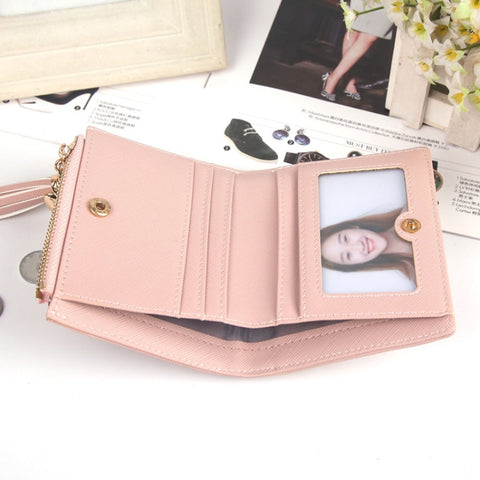 Lady Short Cross-Streaked Suzip Wallet