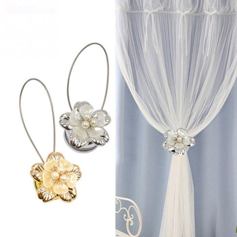 2 PCS Magnet Curtain Buckle Curtain Hook