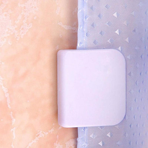 2 PCS Plastic Viscose Curtain Clip Shower Curtain Clip, Viscose Curtain Clip