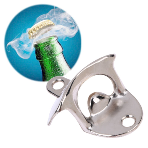2 PCS Vintage Bottle Opener Wall Mounted Wine Beer Opener