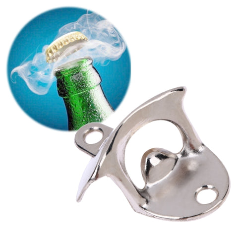 2 PCS Vintage Bottle Opener Wall Mounted Wine Beer Opener