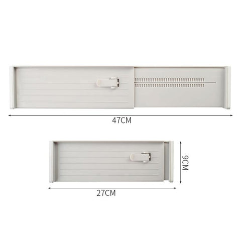 Extendable Drawer Organizer Dividers Home Wardrobe Plastic Partition Panels