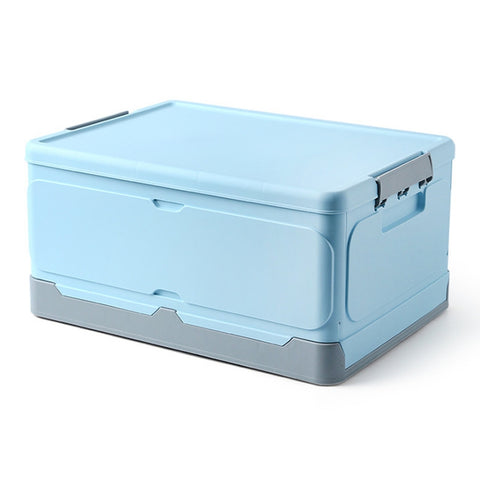 Student Books Sorting Artifact Plastic Folding Car Storage Box, L, XL