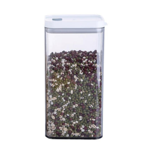 Household Coarse Grain Transparent Sealed Jar Food Grade Storage Jar Dried Fruit Snack Storage Jar with Lid, 700ml, 1100ml, 1500ml