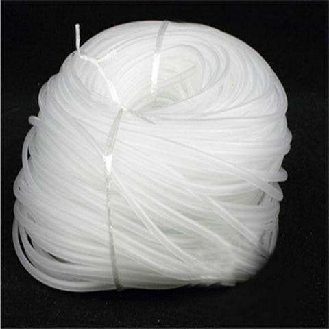 4x6mm Soft Silicone Oxygen Pump Hose for Air Bubble Stone Professional Aquarium Fish Tank Pond Air Pump Filter Aeration Tube, 1m, 3m, 5m, 10m