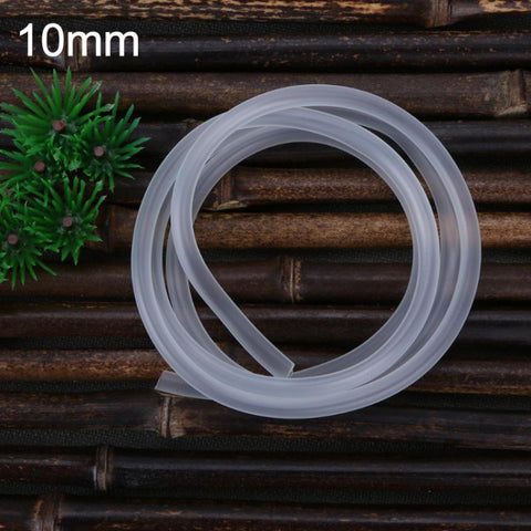 4x6mm Soft Silicone Oxygen Pump Hose for Air Bubble Stone Professional Aquarium Fish Tank Pond Air Pump Filter Aeration Tube, 1m, 3m, 5m, 10m