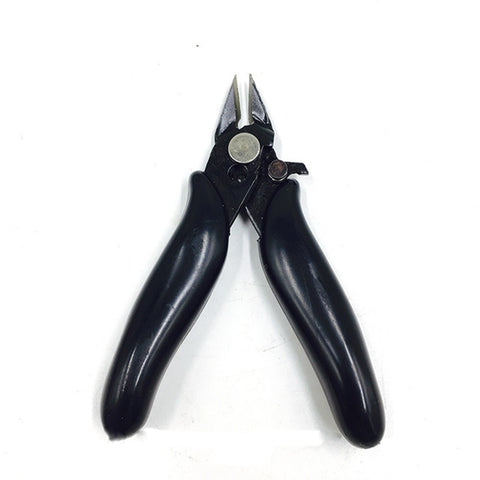 Stainless Steel Mini Electronic Water Cut Pliers Electrician Repair Tools, Red, Black