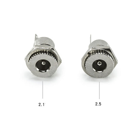 10 PCS DC099 Power Jack Socket Female Panel Mount Connector, 5.5x2.1, 5.5x2.5